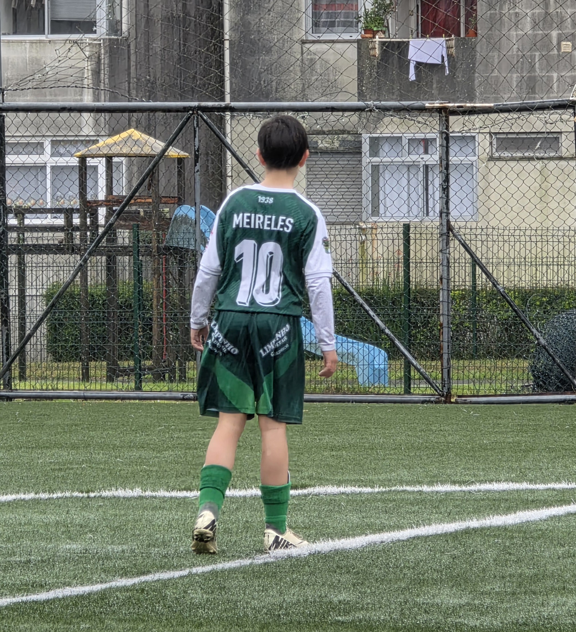 Camisola 10 dos sub13 do Gervide