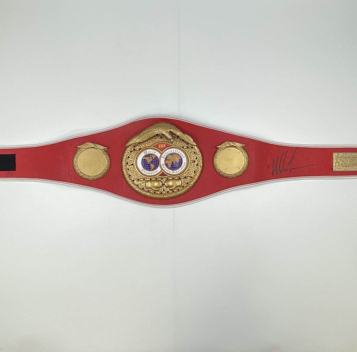 Cinturão de Boxe Autografado pelo Mike Tyson